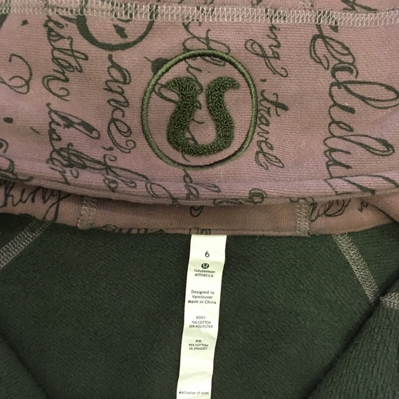 Lululemon Scuba Hoodie Manifesto Script - Picture 3 of 4